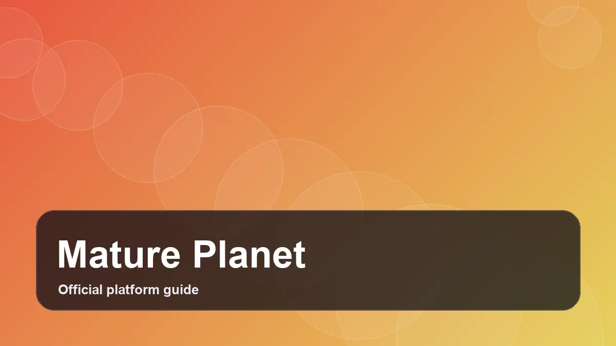 Mature Planet